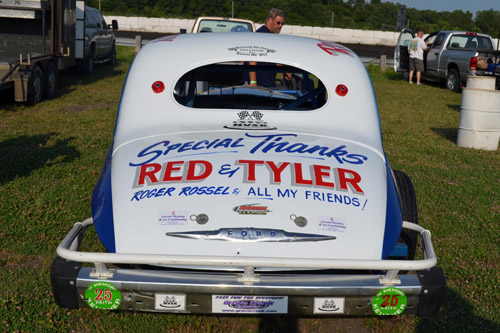 2012 XX VINTAGE CAR VINTAGE LETTERING 76