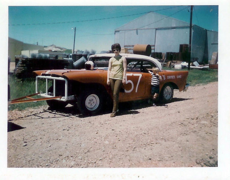 57-Ralene_with_car_&_1st_trophy 1971